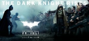 The Dark Knight Rises Batman & Bane Action Banner © Warner Bros. Pictures
