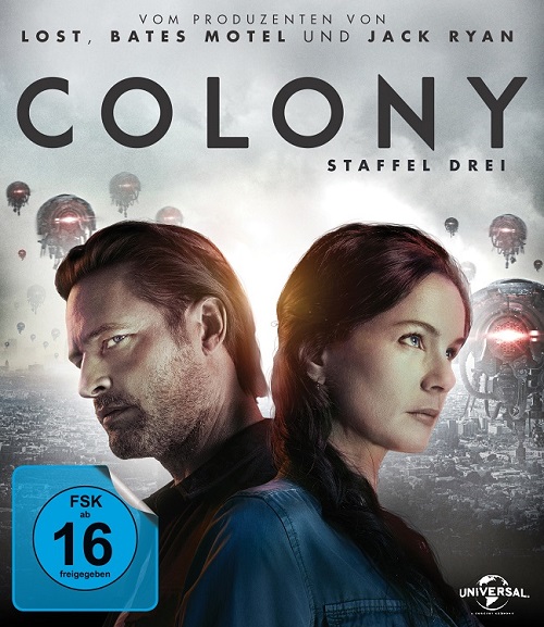 COLONY Staffel 3 Blu-ray der finalen Staffel der Dystopie-Serie