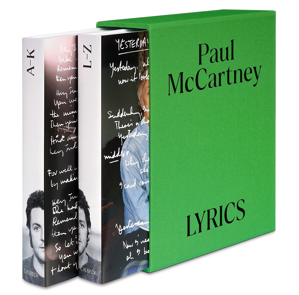 Paul McCartney - Lyrics 1956 bis heute Cover des zweibändigen Werks C.H.Beck